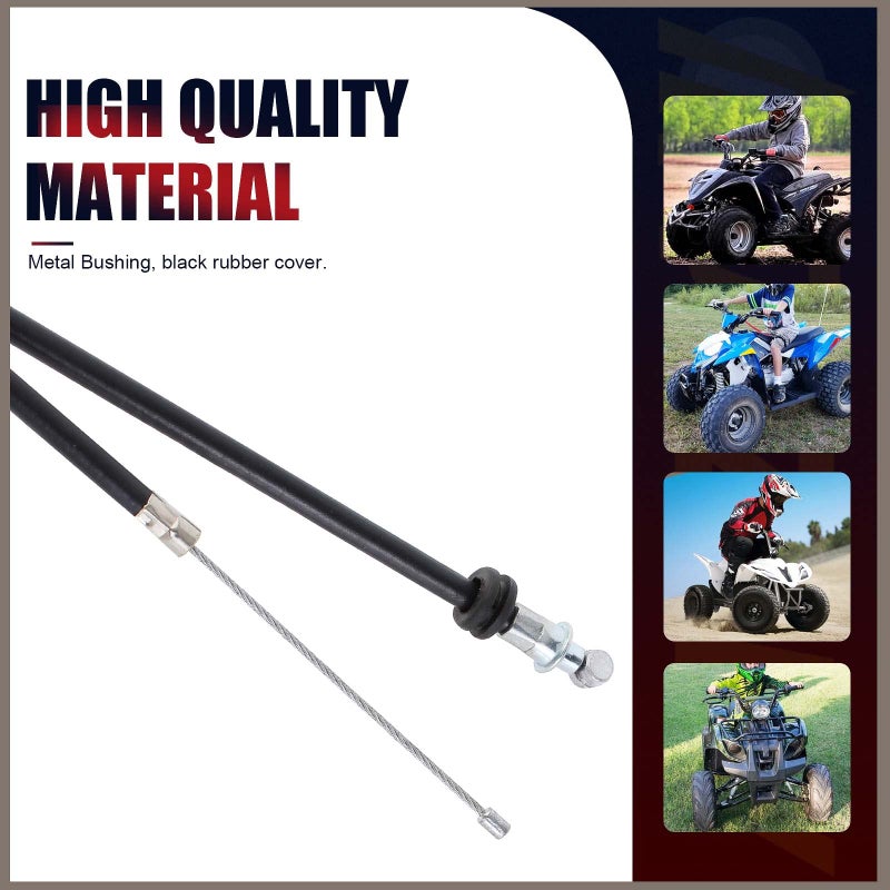 QAZAKY كابل دواسة الوقود QAZAKY بطول 31 بوصة لـ 49cc 50cc 70cc 90cc 110cc 125cc ATV للأطفال رباعي العجلات دراجة ميني بيت ترابية TaoTao Kazuma Buyang Coolsport Roketa Sunl Baja Kymco - Image 4